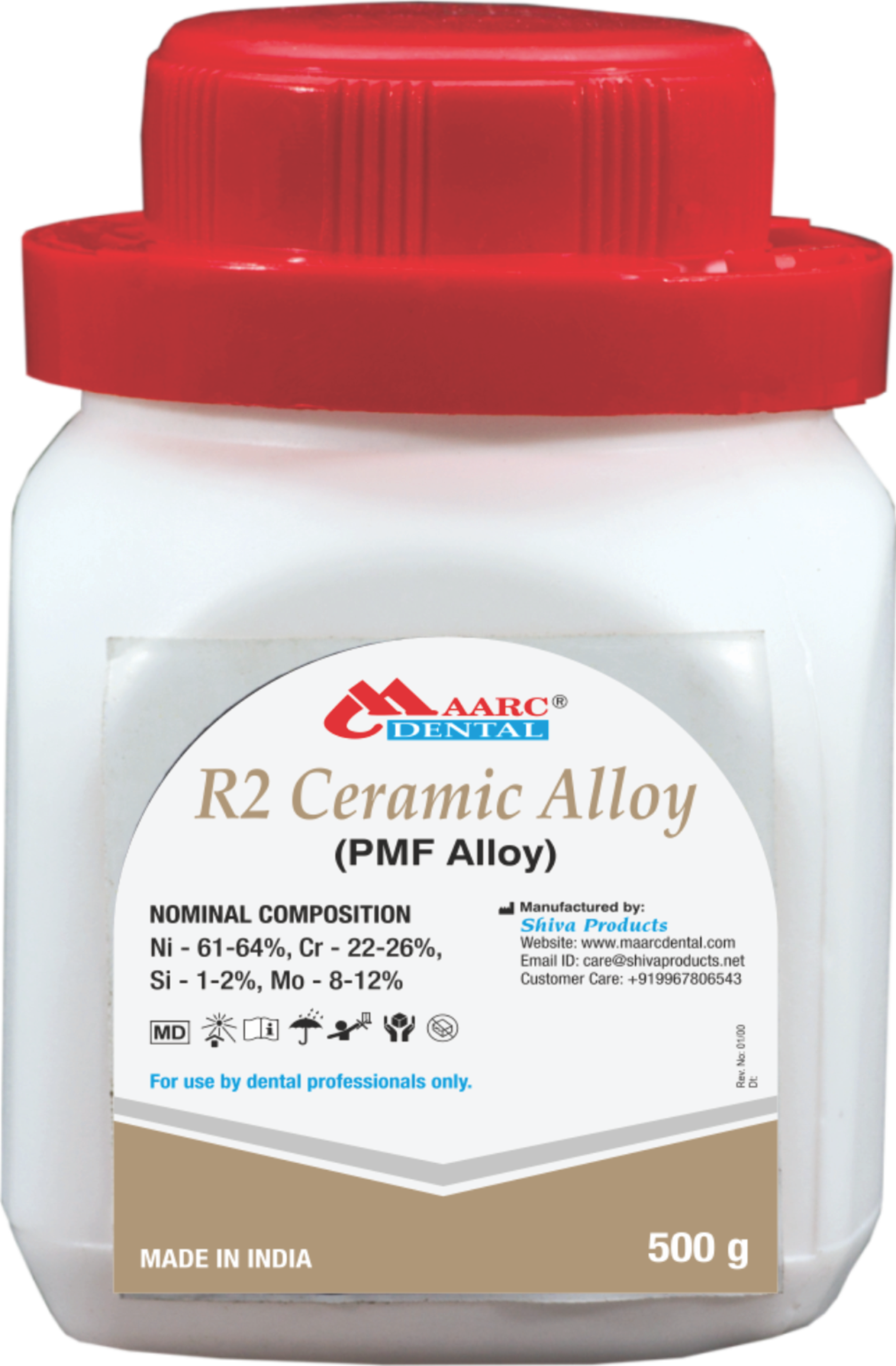 R2 Ceramic Alloy for PFM Bonding - Image 2